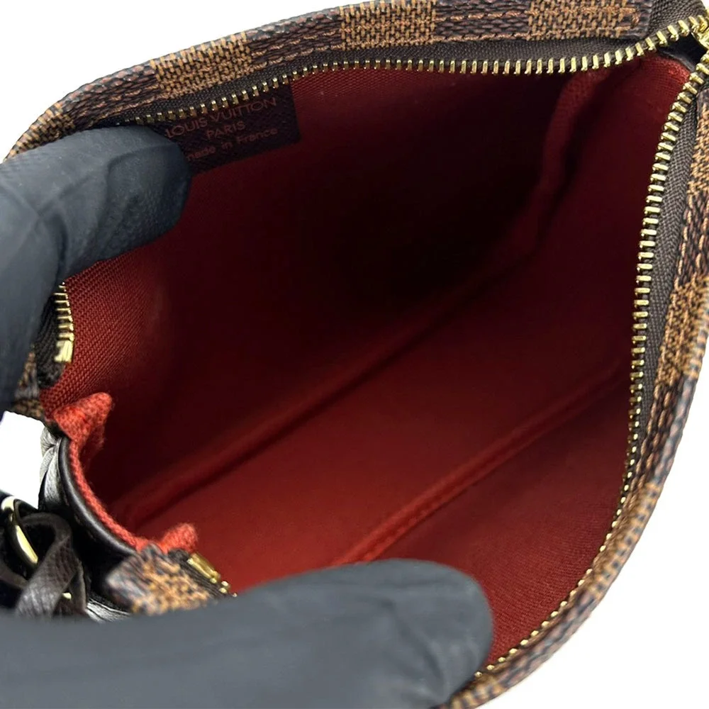 LOUIS VUITTON Authentic Brown Damier Pouch - Picture 2 of 5